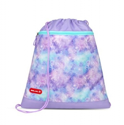 Tornazsák, BELMIL "Diamond Unicorn", lila, unikornis