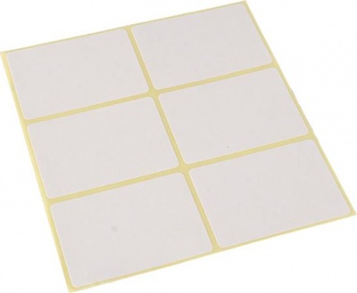 Etikett, 35x50 mm, 60 etikett/csomag