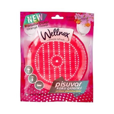 Piszoár illatosító rács, 50 g, "Wellnax", narancsvirág
