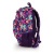 Hátizsák, iskolatáska, cipzáras, GABOL "Kokoro", lila, szívek
